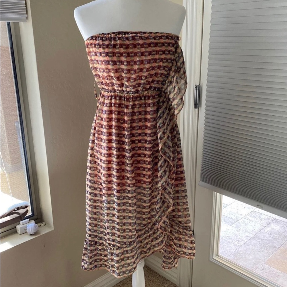 Ya Los Angeles strapless sundress NWT